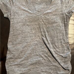 Heather Grey Maternity top